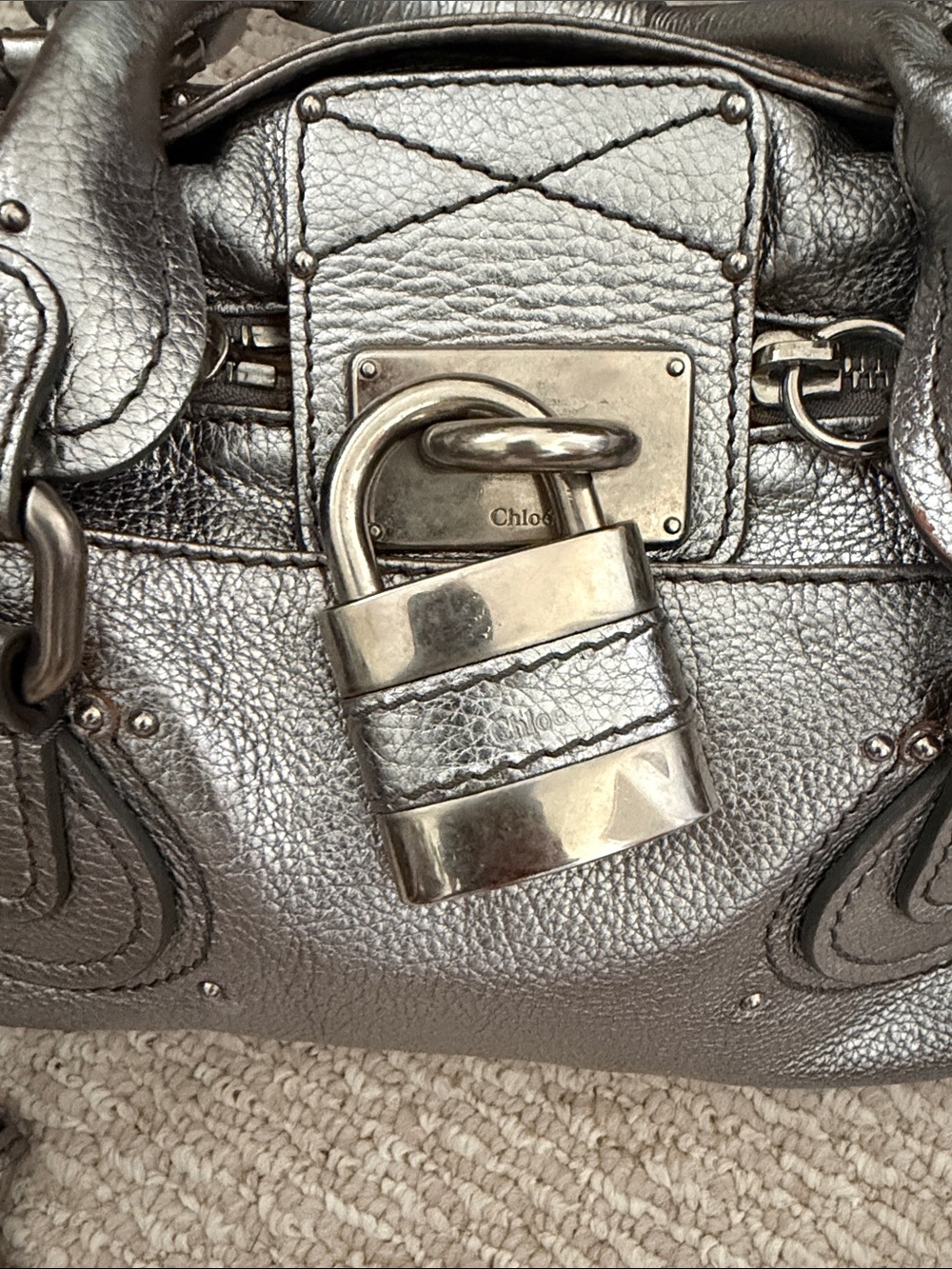 Chloe Silver Paddington - Picture 3 of 12